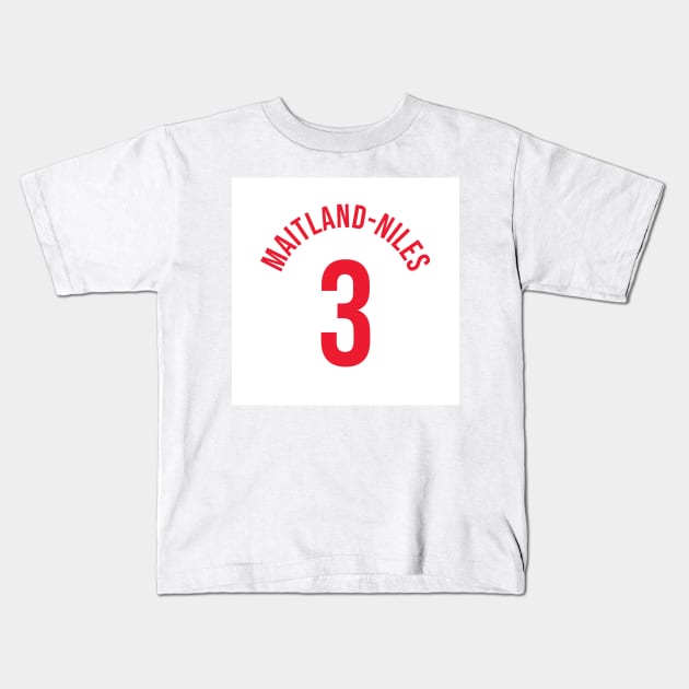 Maitland-Niles 3 Home Kit - 22/23 Season Kids T-Shirt by GotchaFace